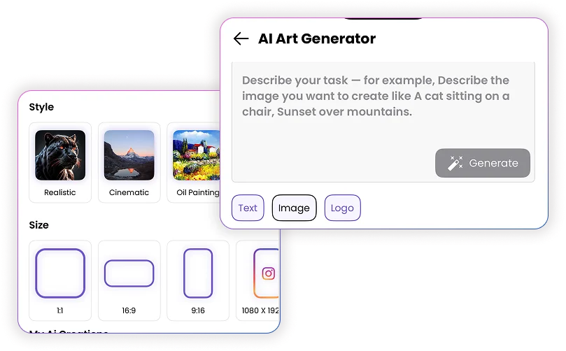 PosterMaker AI poster generation from a prompt