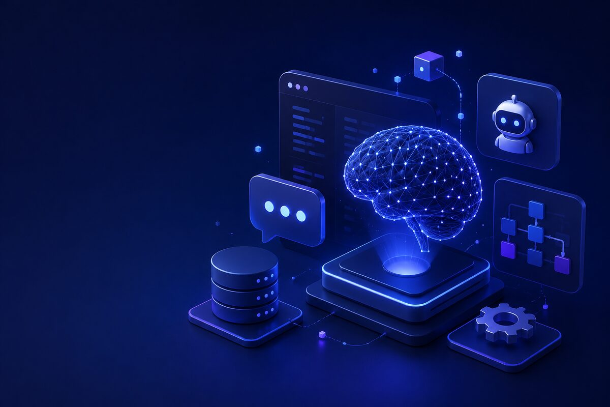 AI Development services illustration